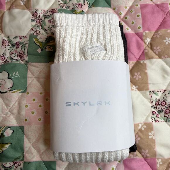 NWT SKYLRK Justin Bieber Slouch Sock 2 Pack Made in USA